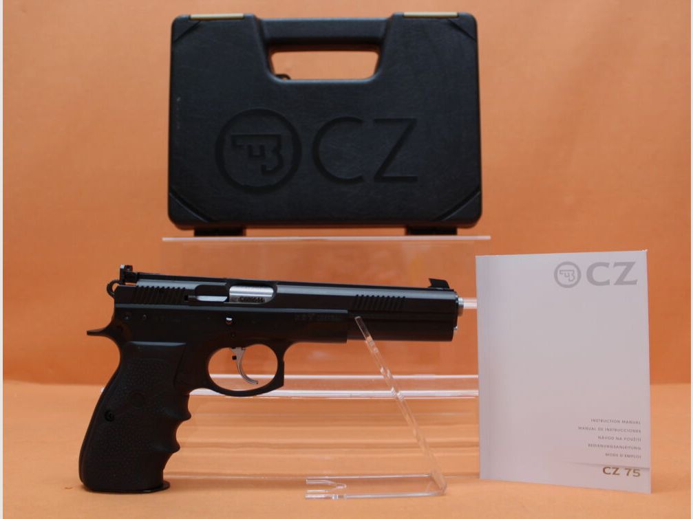 CZUB/ Waffen Oschatz Ha.Pistole 9mmLuger Waffen Oschatz CZ 75 Sport II DA/SA Abzug 6" Lauf/ Sportvisierung (9mmPara/9x19)