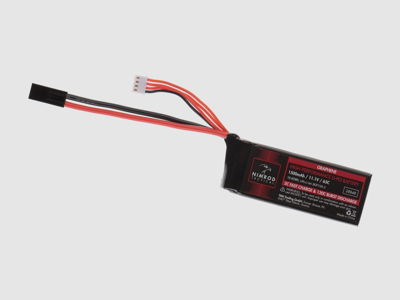 Lipo 11.1V 1500mAh 65C Graphene Mini Tamiya | Nimrod