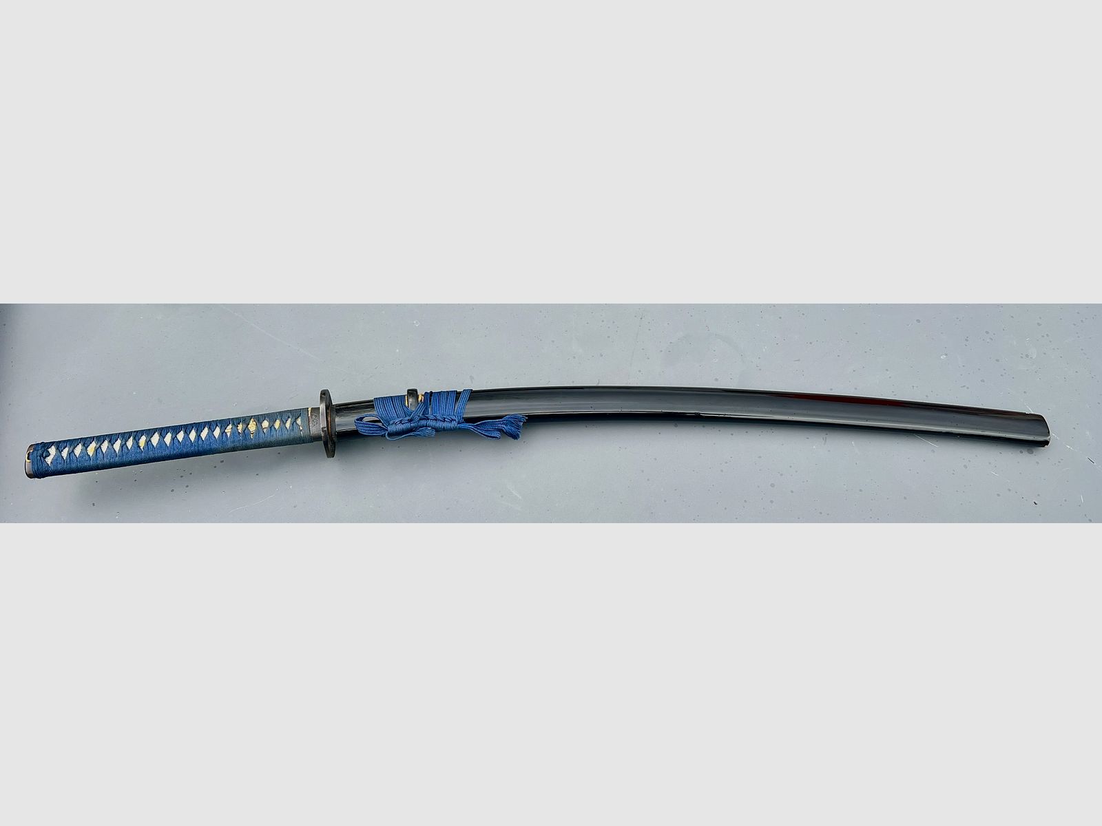 Dernière légende Mikusa 4000 Katana — 73 cm Nagasa / lame différentiée pliée / rare de collection (pas Hanwei / Paul Chen Cold Steel Tozando Nosyudo Minosaka Kaneie Yoshindo Yoshihara) Bugei Citadel première Oni Forge, image 2 sur 10