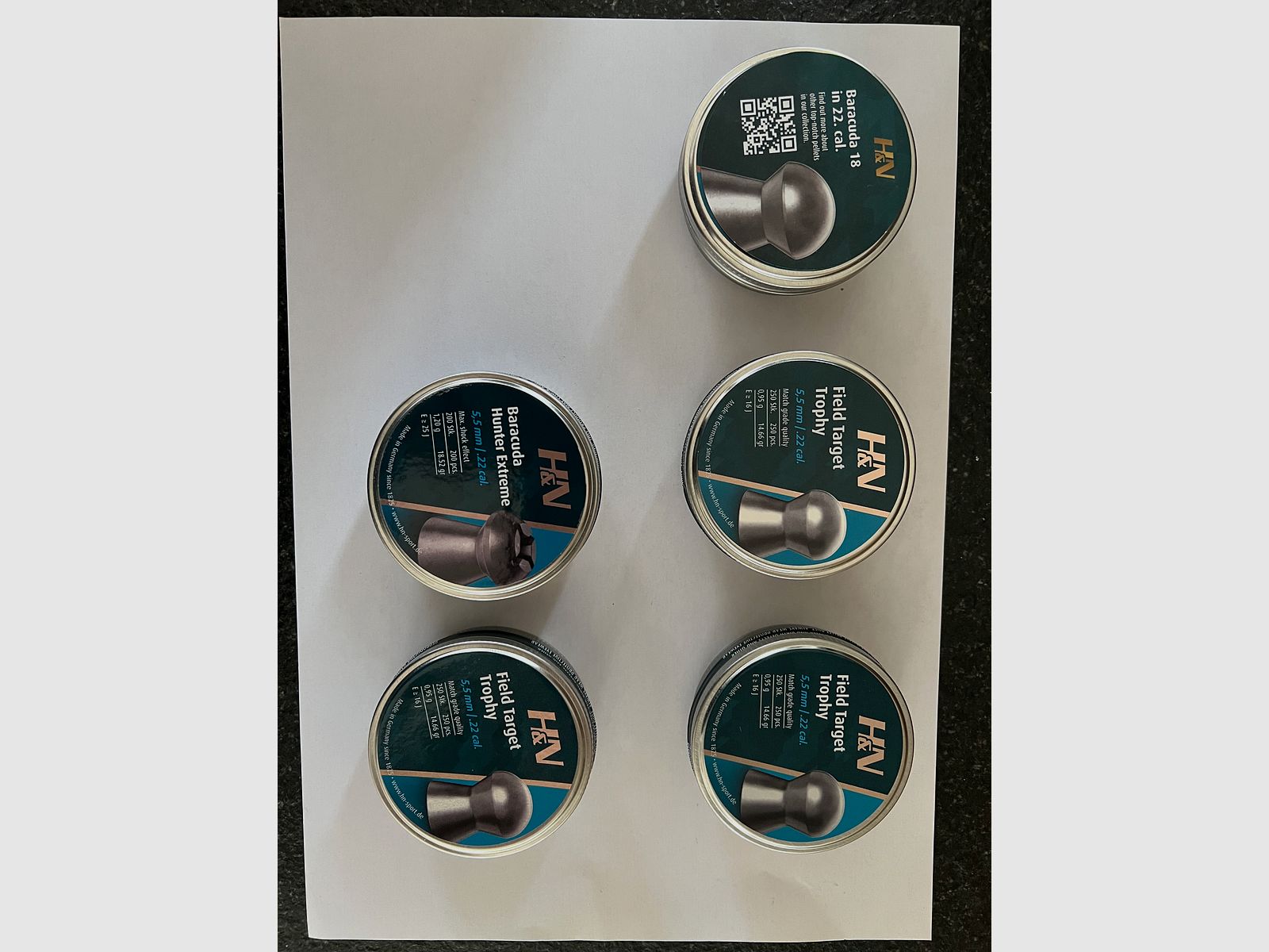 Pistola ad aria compressa Huben GK1 F-Version con kit di esportazione