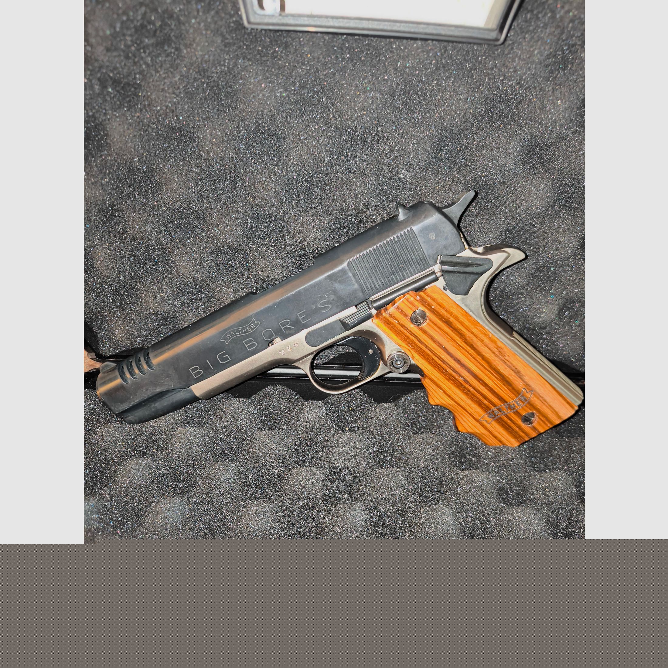 SRS-Gas/Schreckschuss Pistool Walther BIG BORE'S, Kaliber 9mmPAK, Ongeschoten, Functioneel & Optisch Perfecte topstaat!! Als nieuw!!