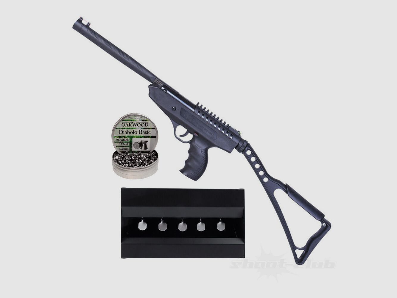 BO Manufacture Langley Pro Sniper de Resorte 4,5mm Diabolo con Culata