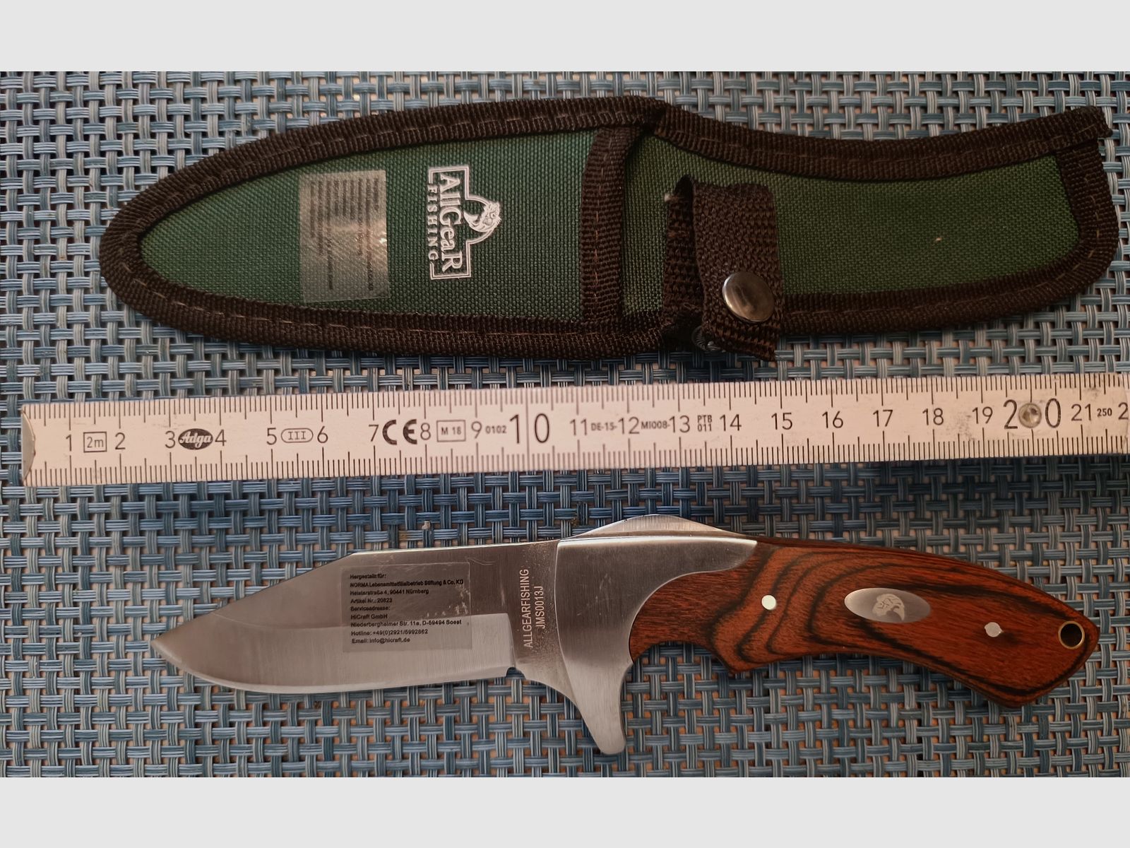 Hunting Angler Bowie AllGear Fishing Knife