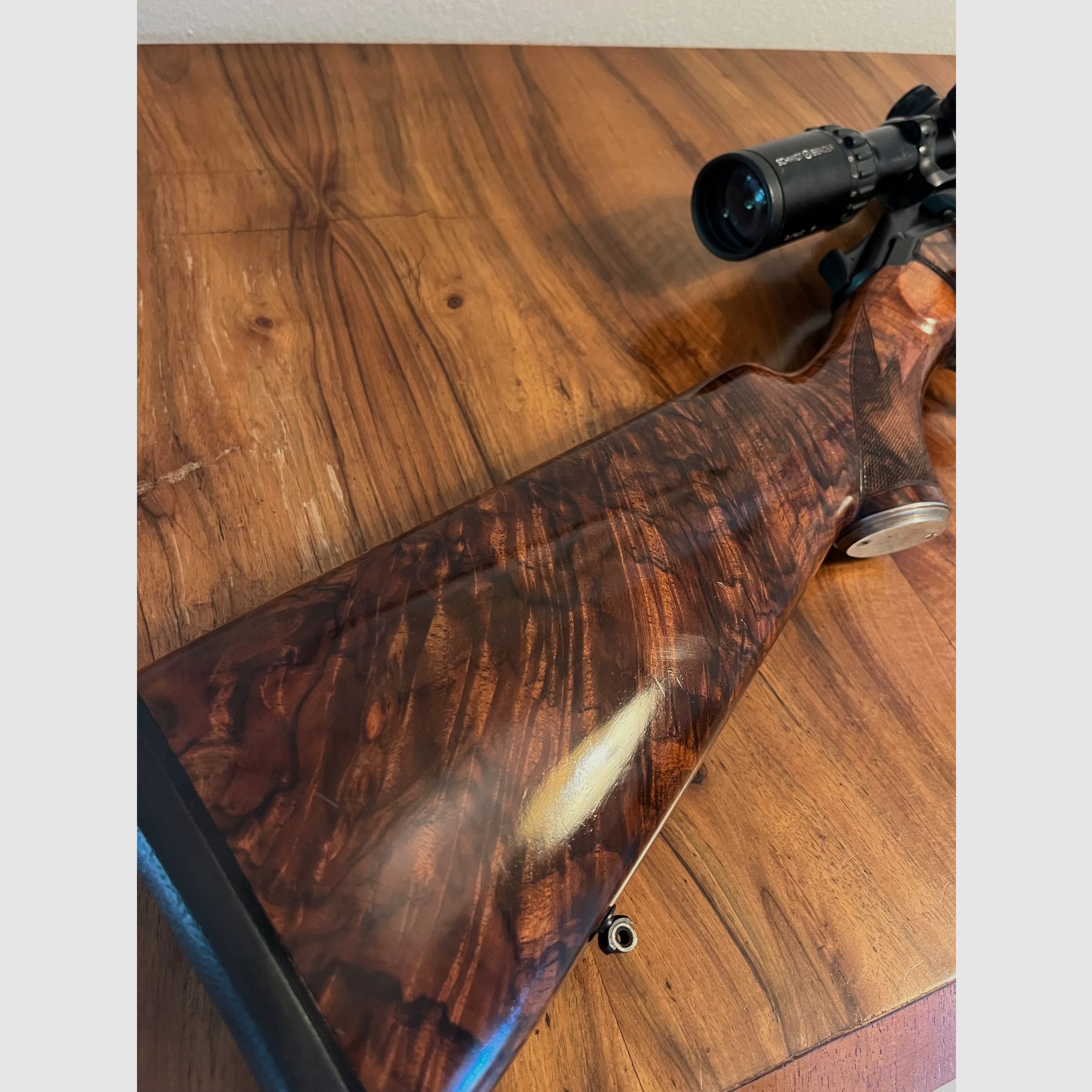 Blaser R93 Custom .3006 Arme de rêve Schmidt et Bender montage sur selle Mallette Blaser Silencieux, image 3 sur 9