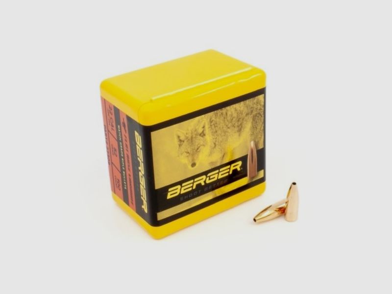 BERGER VARMINT 22 CAL 52 GR FB-100 UDS, imagen 1 de 2