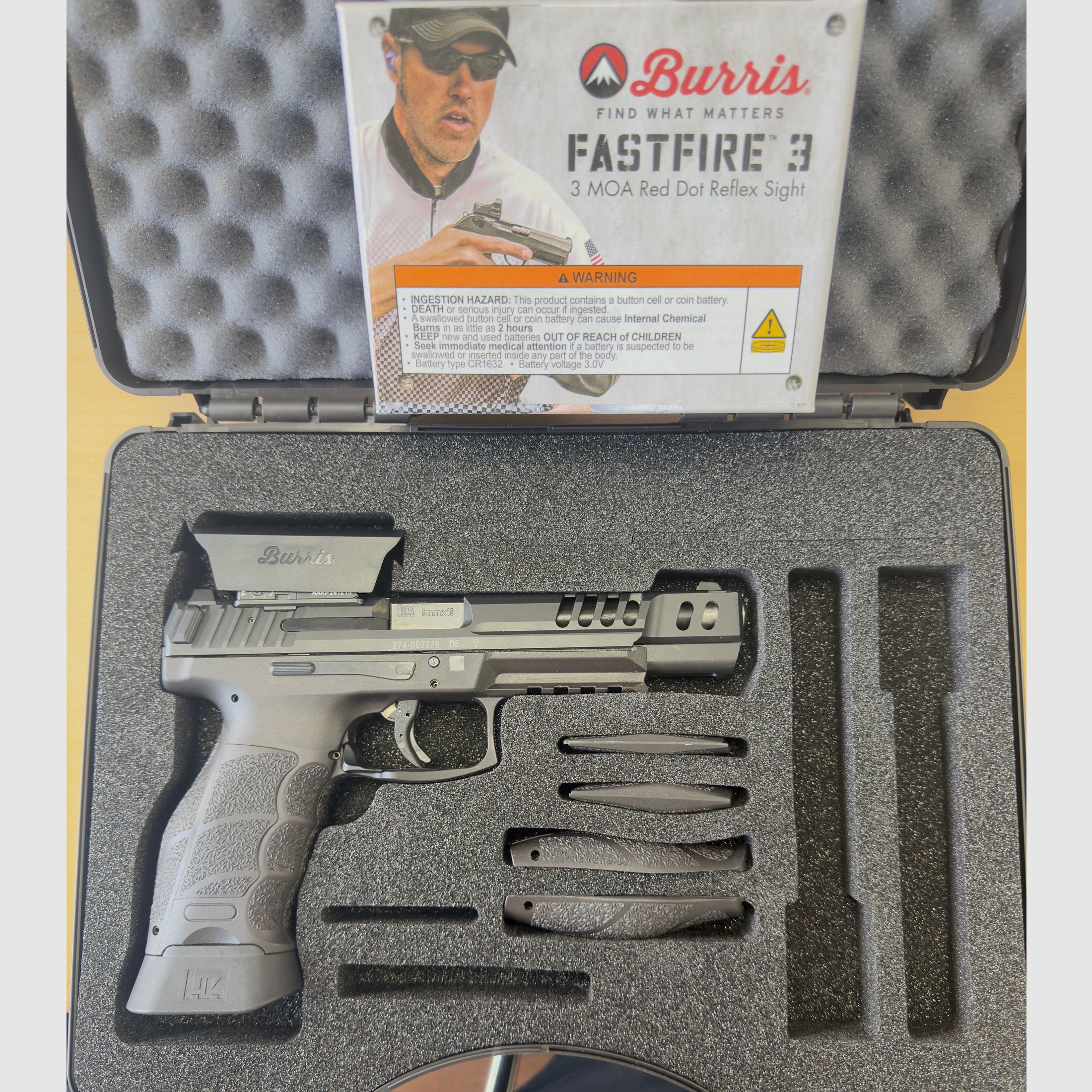 Heckler & Koch HK SFP 9 OR Match incl. Burris Fastfire 3