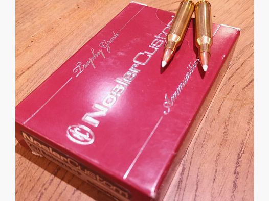 Nosler rifle cartridges Nosler Custom