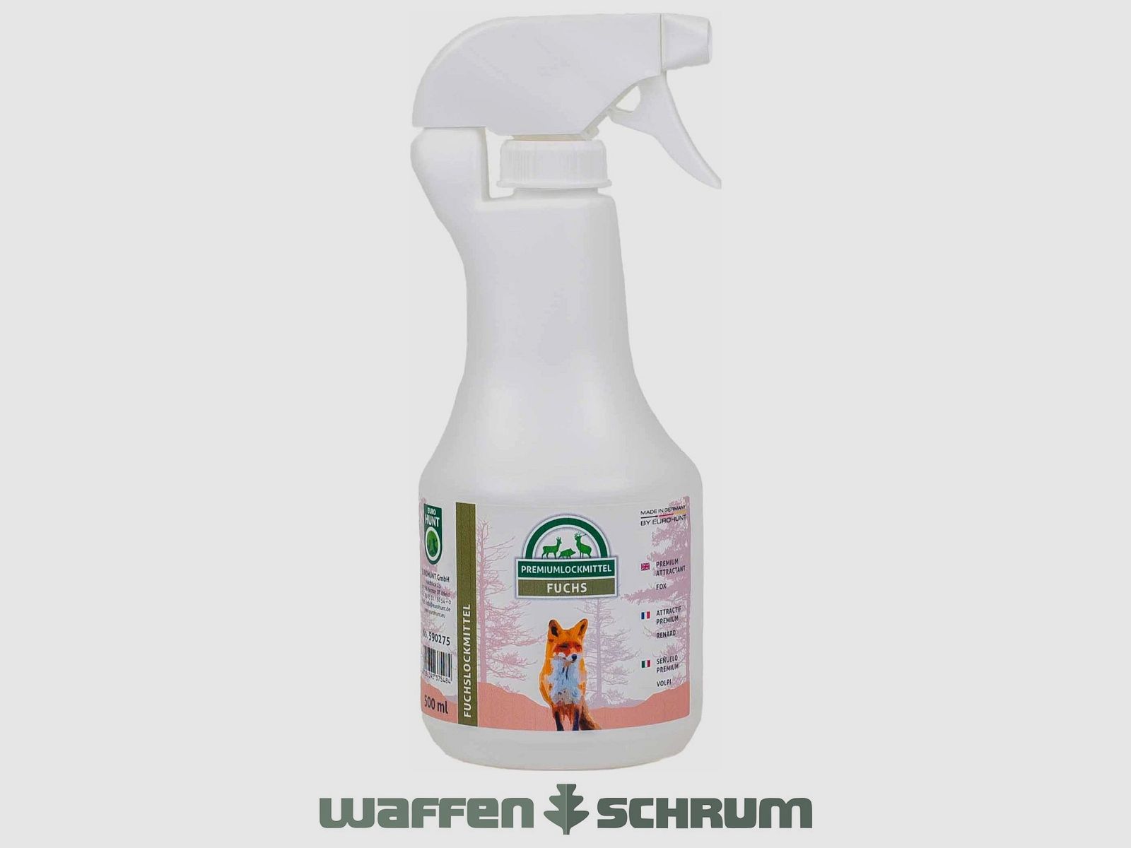 Eurohunt Fuchslockmittel Pumpsprühflasche 500ml