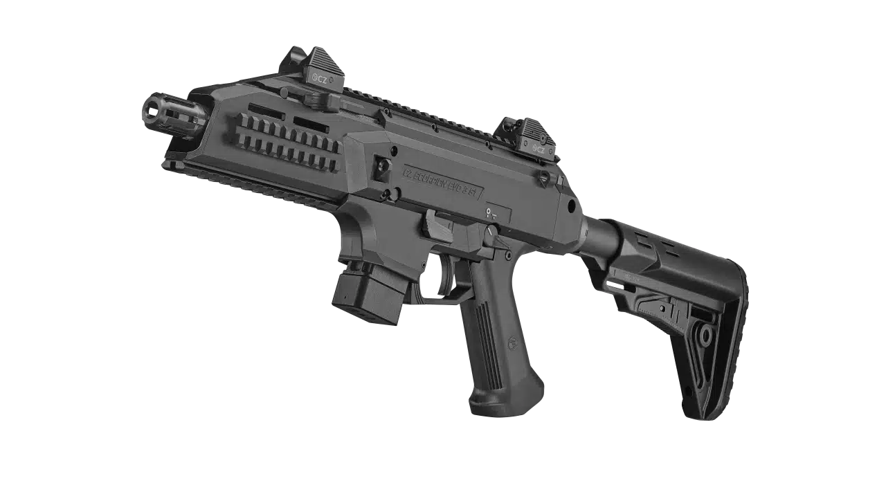 CZ Scorpion EVO 3 S1 9x19mm mit AR-15-Schaft, Bild 2 von 3
