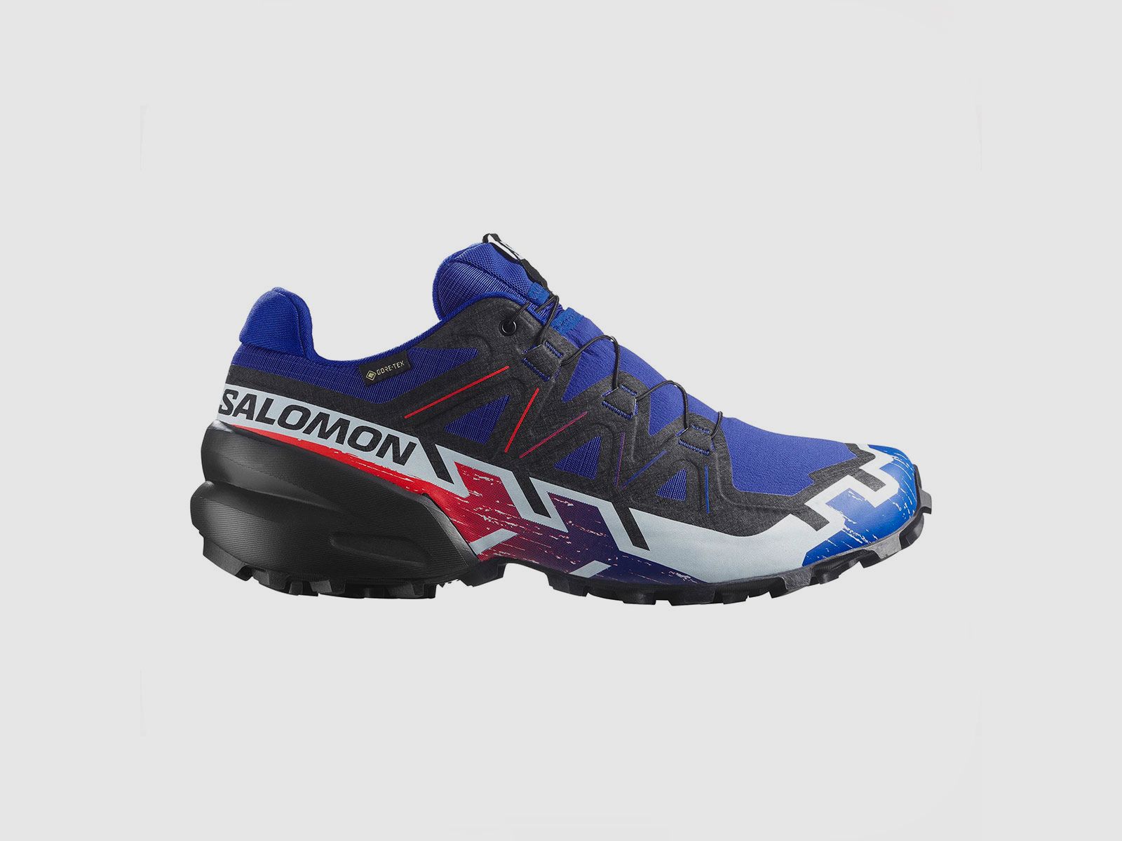 SALOMON – HEREN – SPEEDCROSS 6 GTX EQUIPE Surf The Web / Fiery Red / White, afbeelding 1 van 7