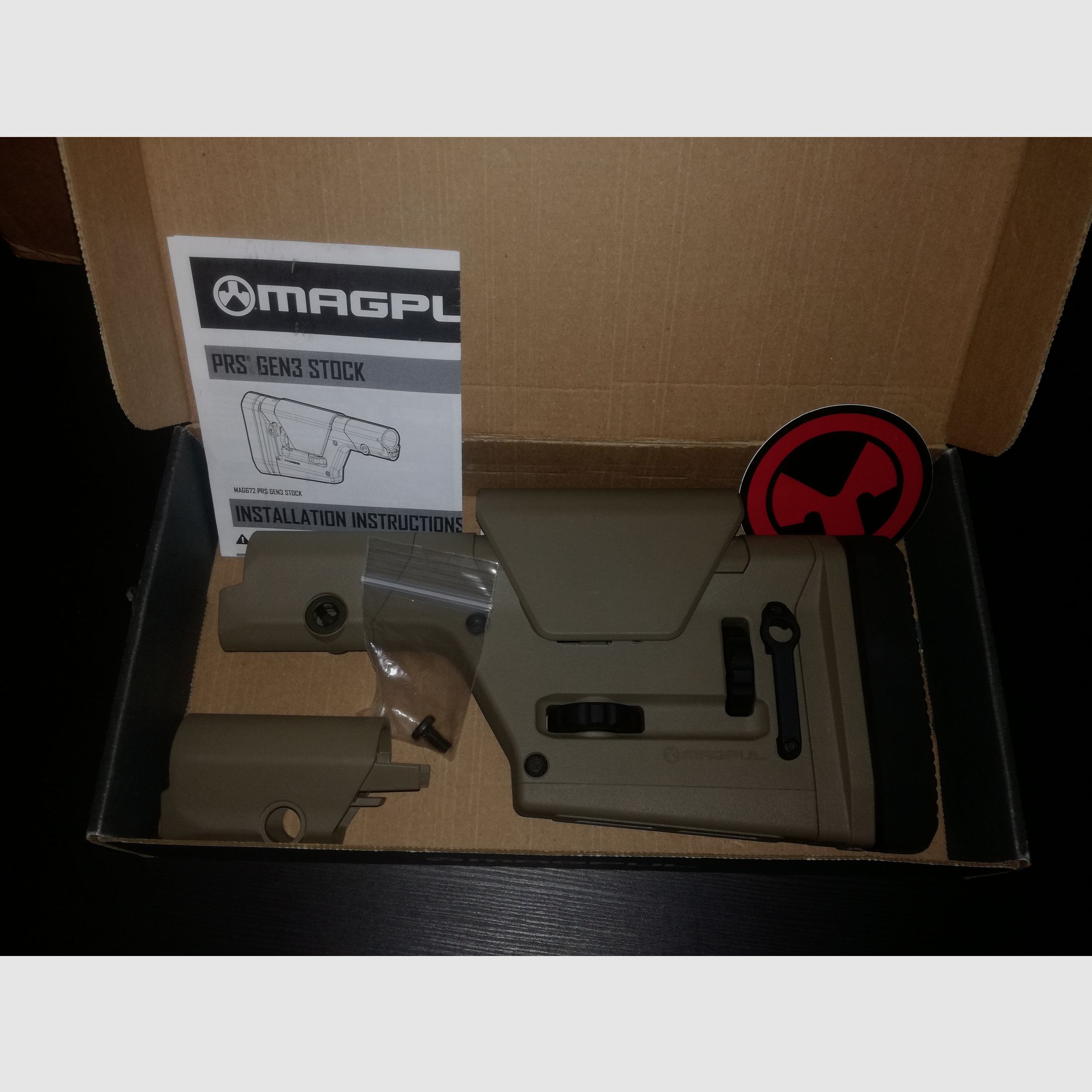 Magpul AR-15 PRS Schaft FDE