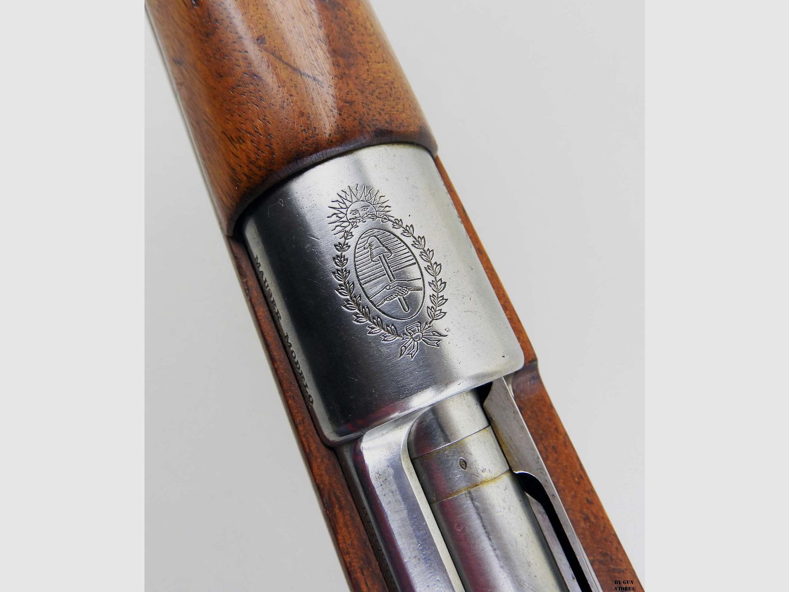 Karabin DWM mod. Mauser Argentino 1909 kal. 7,65×53 numer seryjny D3318, zdjęcie 6 z 13