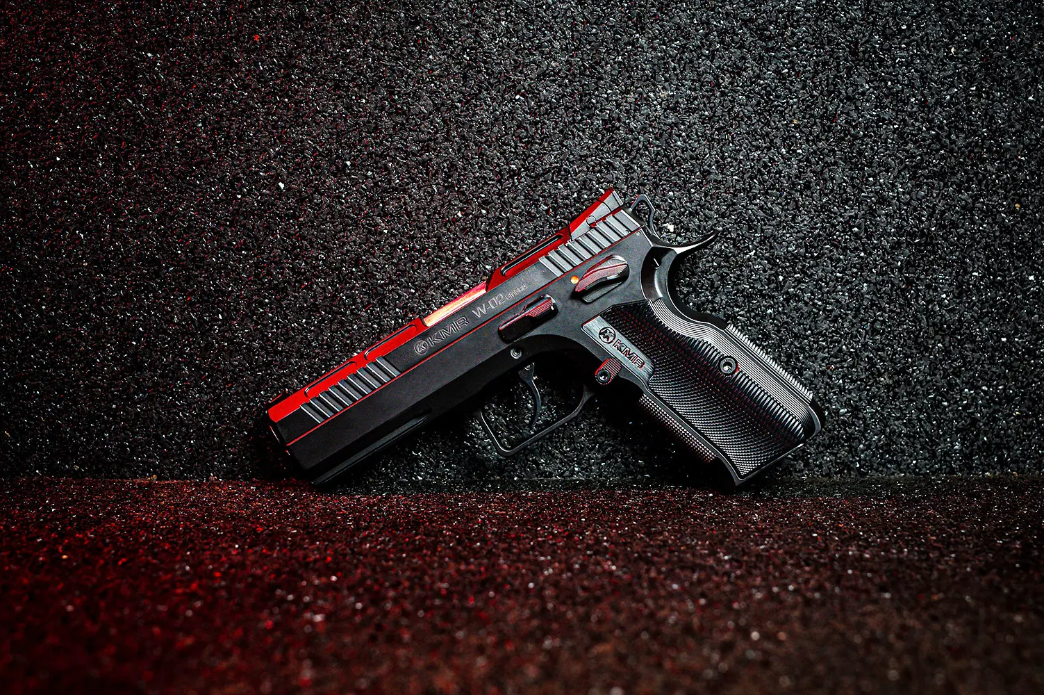 KMR W-02 UMBRA 9×19 OR BLACK/GOLD DOTS