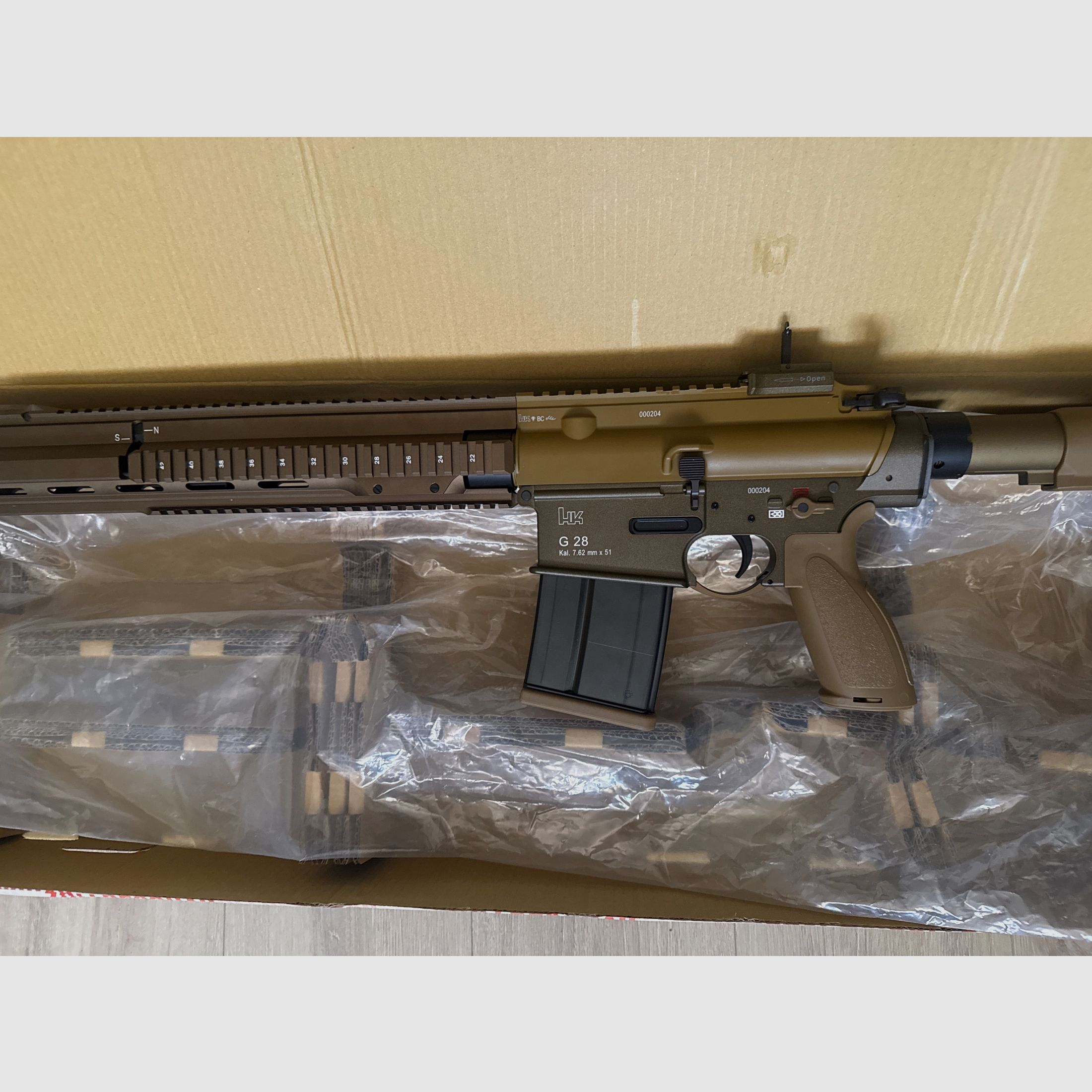 VFC Heckler&Koch G28 GBBR Airsoft DMR Neu, Bild 4 von 9