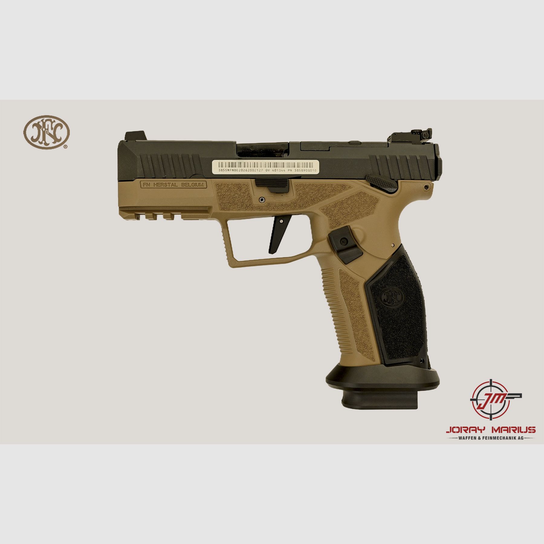 FN HiPer MRD Limited Edition Launch BLK/FDE 9mm Para, image 2 sur 3
