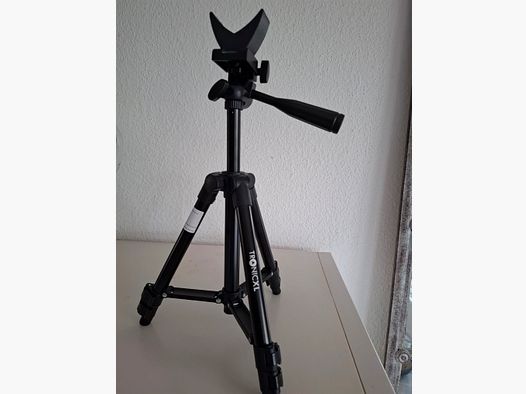 treppiede per fucile a 3 gambe nuovo, ma senza scatola, livella