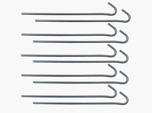 BasicNature BasicNature Śledź namiotowy Otwarty 20 cm 10 sztuk