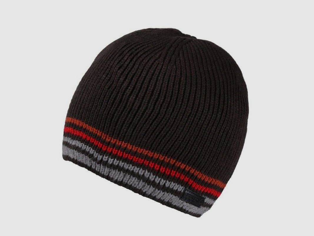 Regatta Herren Balton Beanie Mütze Schwarz