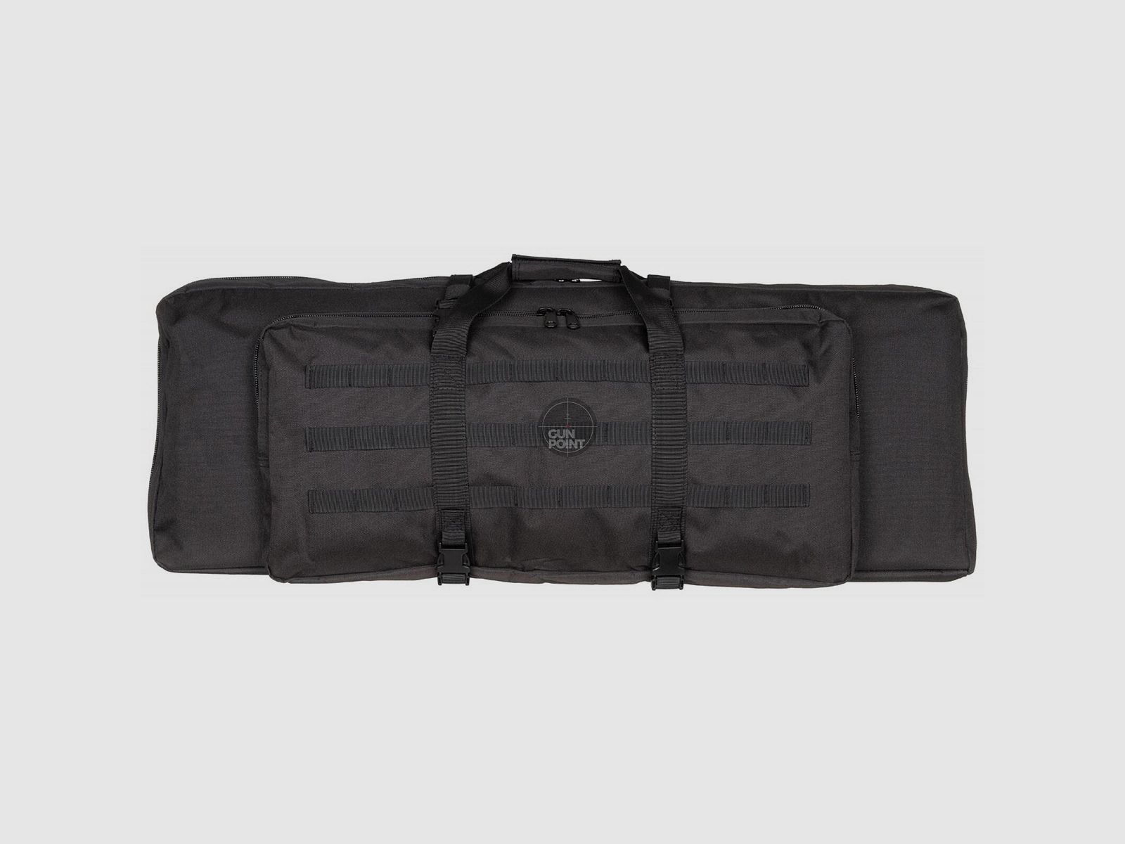 Gewehrtasche, schwarz,fr 2 Waffen