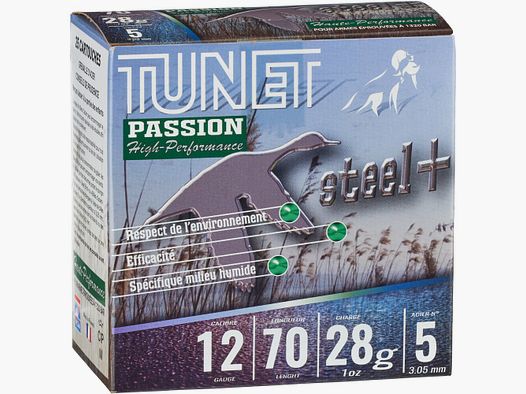 Tunet 12/70 Passion Steel HP 3.0mm 28g