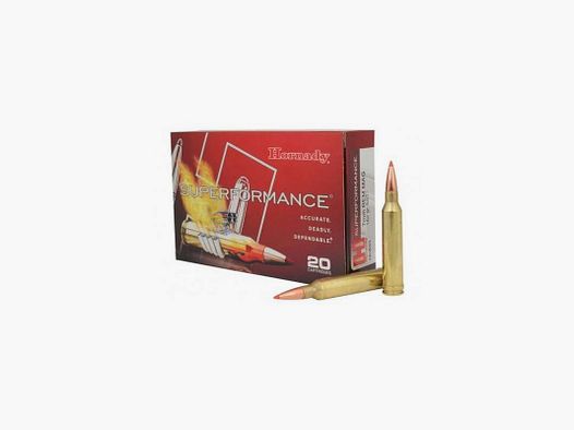 HORNADY BALA SUPERFORMANCE 7 MM REM 154GR SST