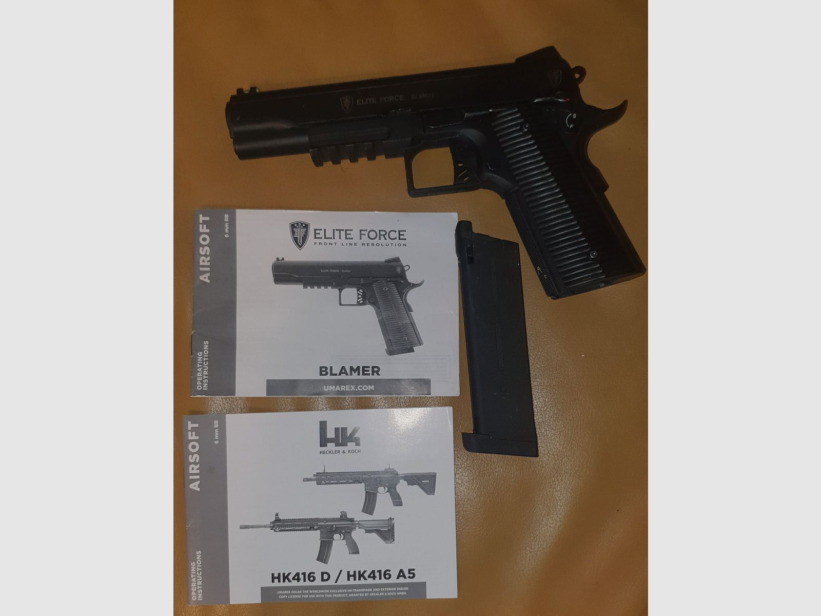HK 416 A5 Wie Neu noch Garantie Gas  Zubehör uvm