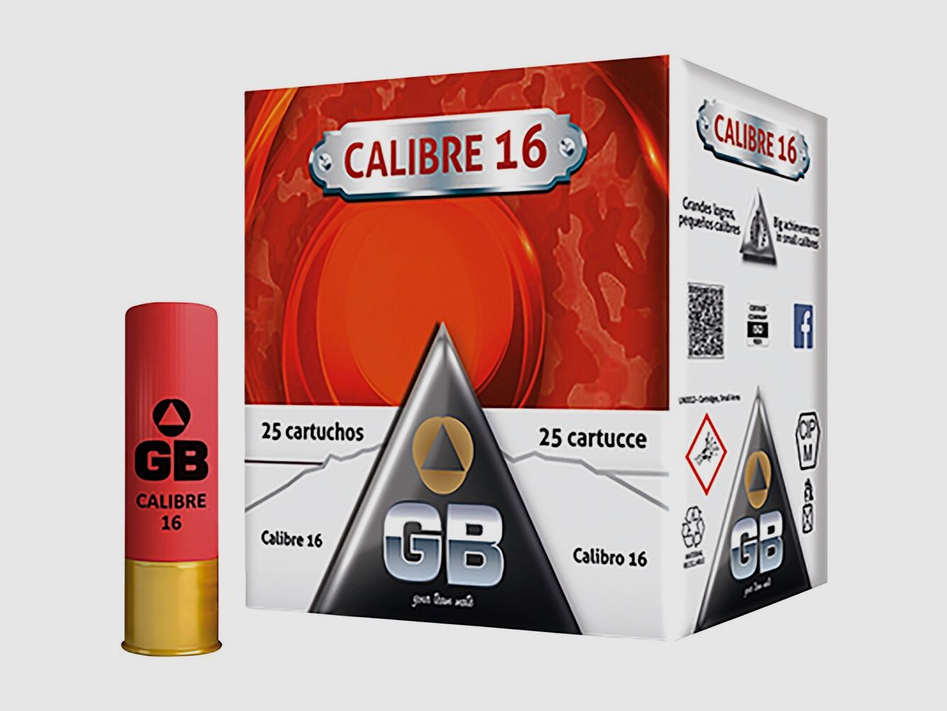 GB 16/70 lead shot 3.5mm 28g