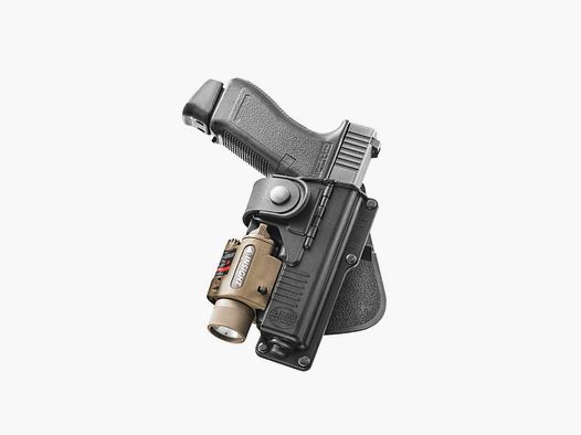 Fobus RBT17G Bundle Rotate – Paddle Tactical Holster – Glock 17 + Laser&Light