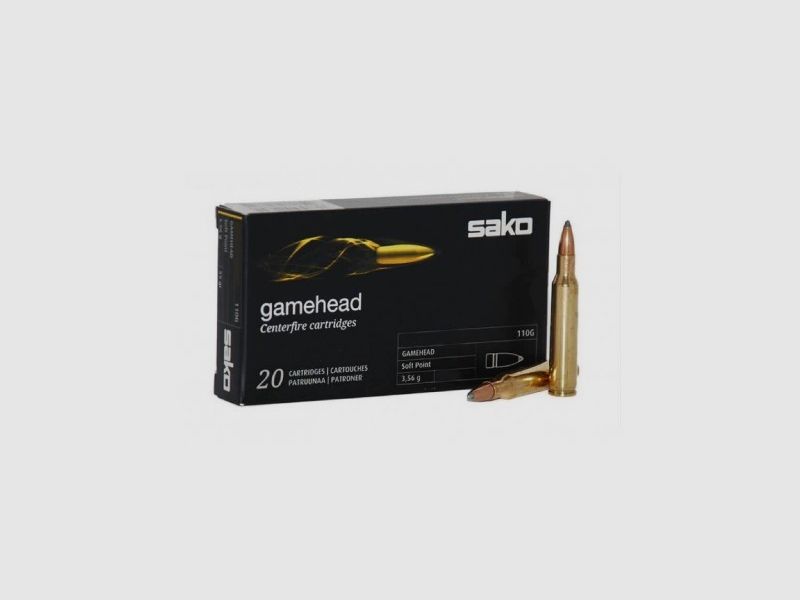 SAKO Munition Kal. 243 Win GAMEHEAD SP 90 gr. 112A