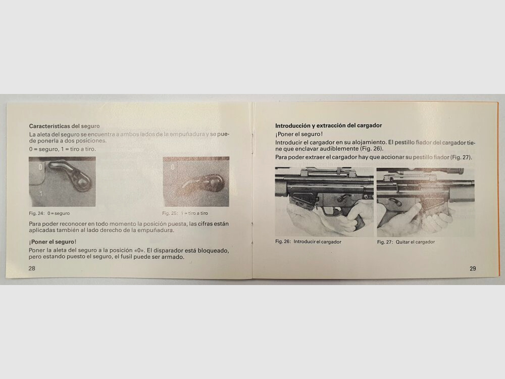 Heckler & Koch Bedienungsanleitung Heckler & Koch Präzisionsgewehr H&K MSG90 Nachfolger des PSG1