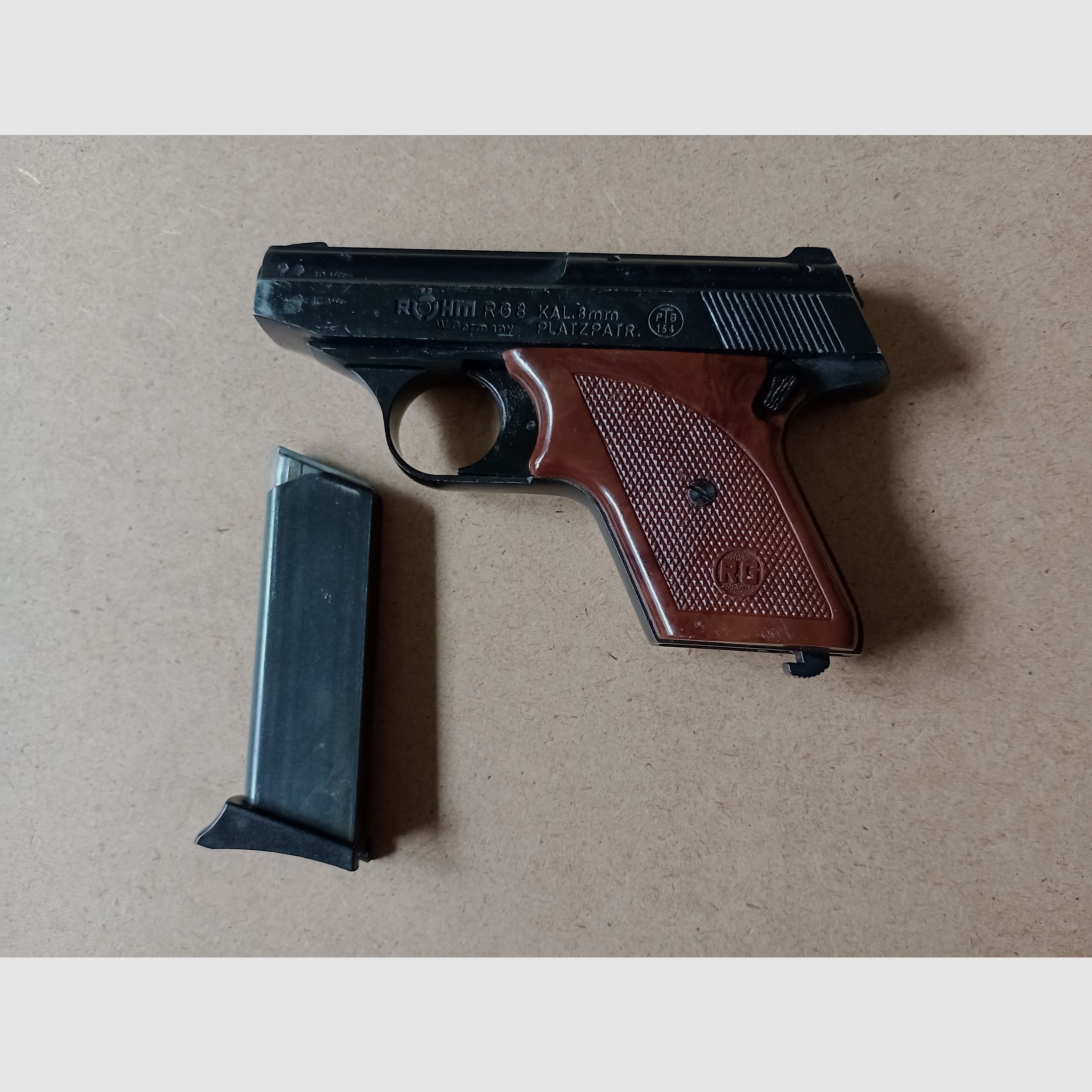 Röhm RG 8, 8 mm blank cartridges, immagine 5 di 5