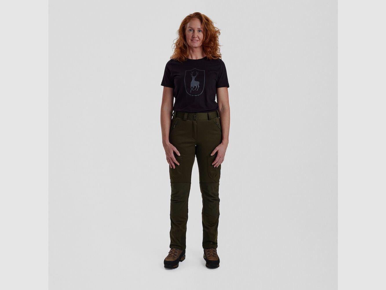 Pantalones DEERHUNTER Lady Excape Softshell, imagen 7 de 10
