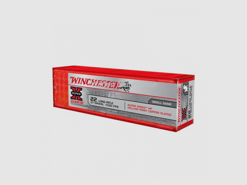 Winchester 22LR,SUPER SPEED,37gr,LEAD HP, 100 Stück