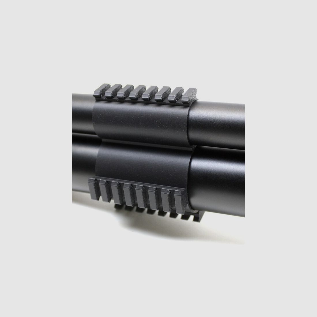 AEA HPMAX MK2 Schraubenlose Tankklemme, Bottle Clamp 75mm mit 4x Picatinny