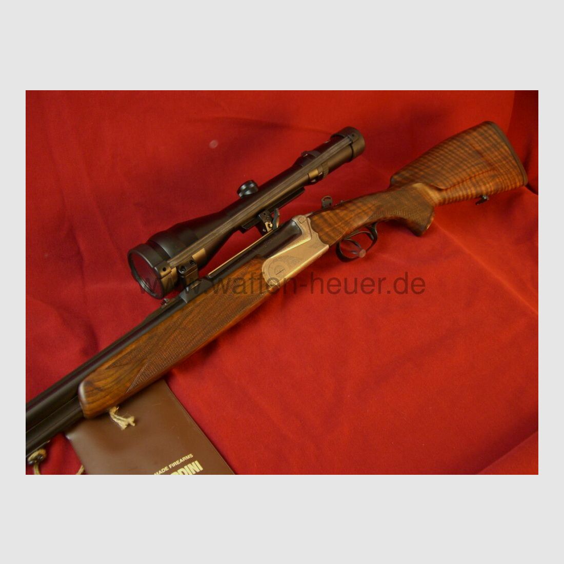 Zanardini	 Falcon Luxus BBF mit Schmidt u. Bender 3-12x50 auf EAW