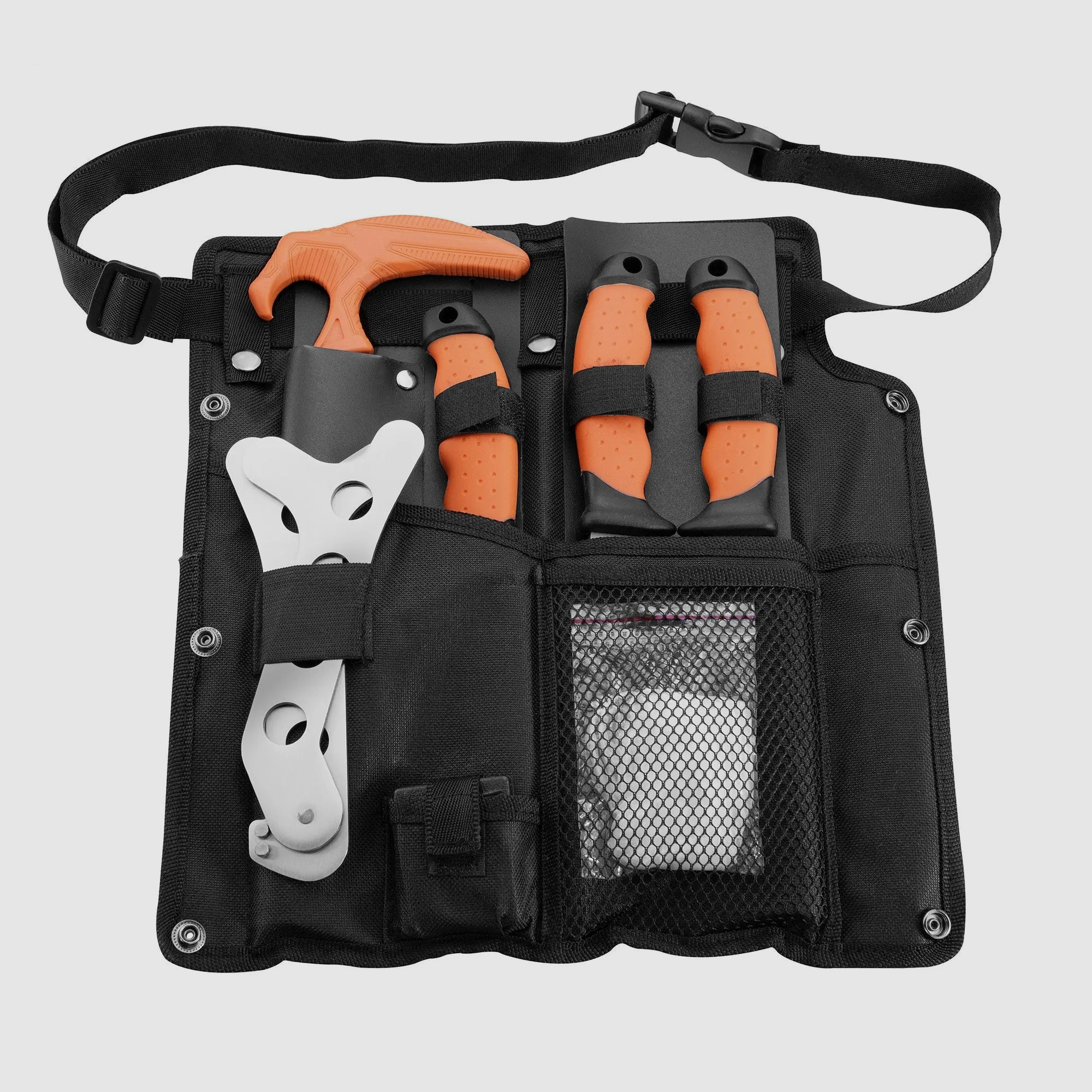 PUMA TEC 6-piece butcher knife set with nylon case