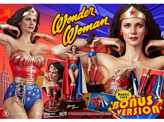 Wonder Woman 1975 Statue 1/3 Wonder Woman (Lynda Carter) Bonus Version 69 cm | 43091