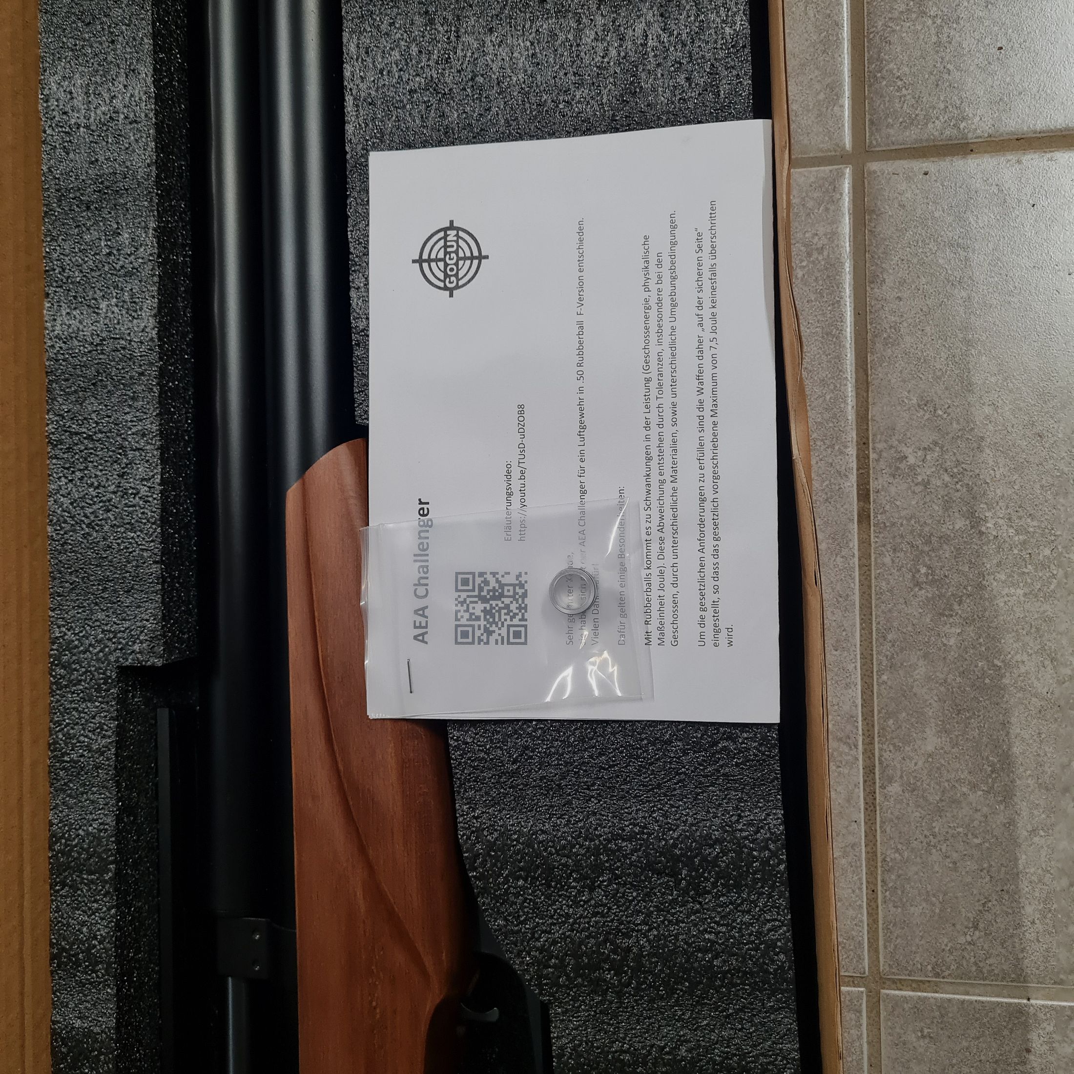 AEA Callenger Bullpup   Kaliber  .50 Ram  (F-Version)