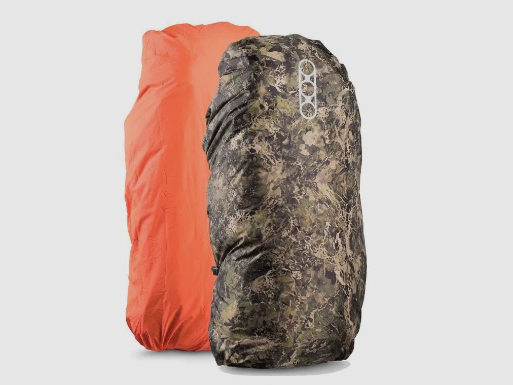 EBERLESTOCK - Wende-Regenhülle für Rucksäcke Reversible Rain Cover Gr. S