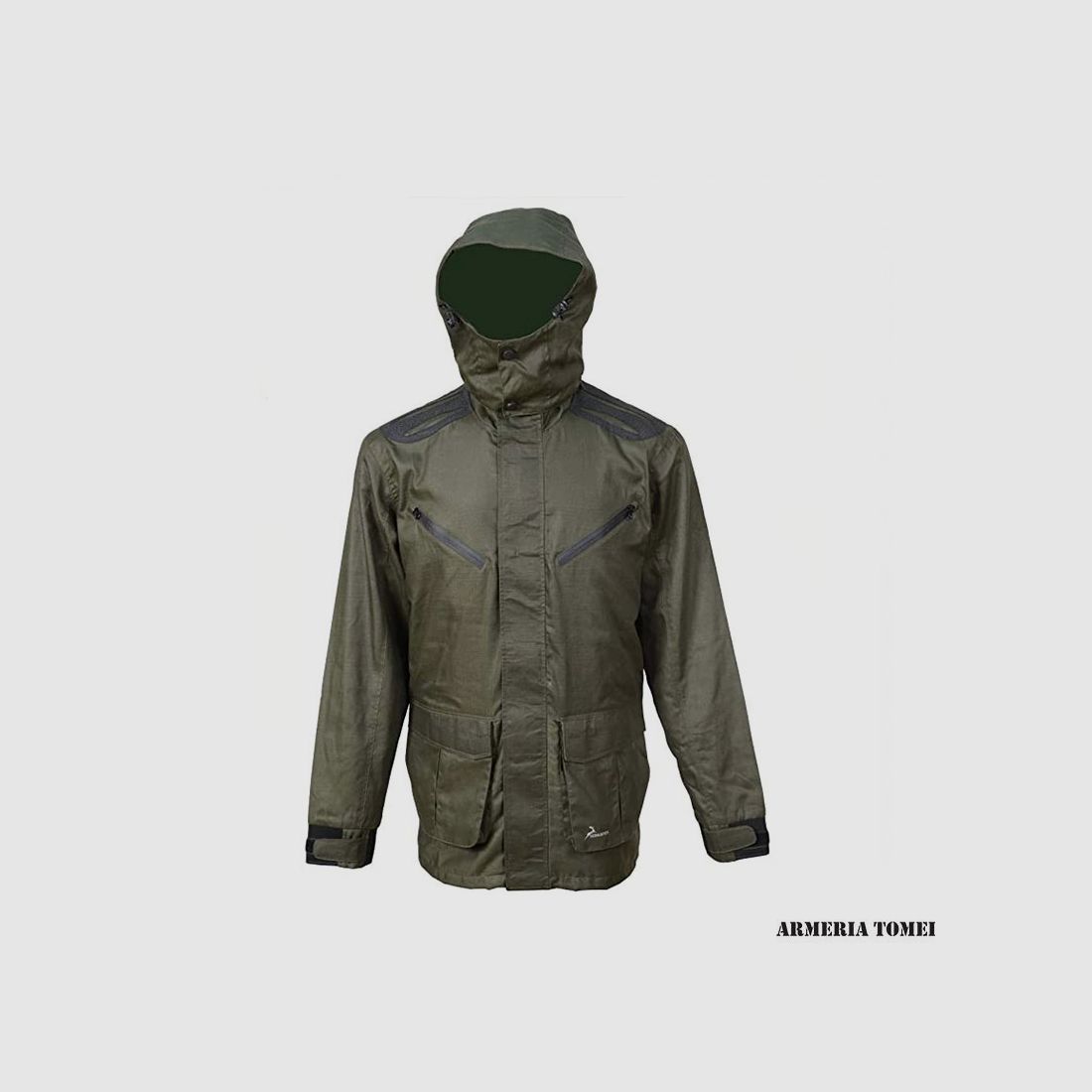KONUSTEX – DIVMAX JACKE AUS GRÜNEM STOFF
