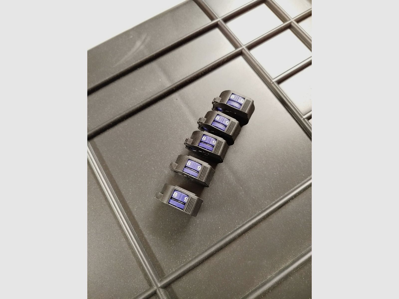 5 Stück Gamo Ersatzmagazine Quick Shot Gen.1 & Arrow Kal. 4,5 mm Diabolo 10 Schuss