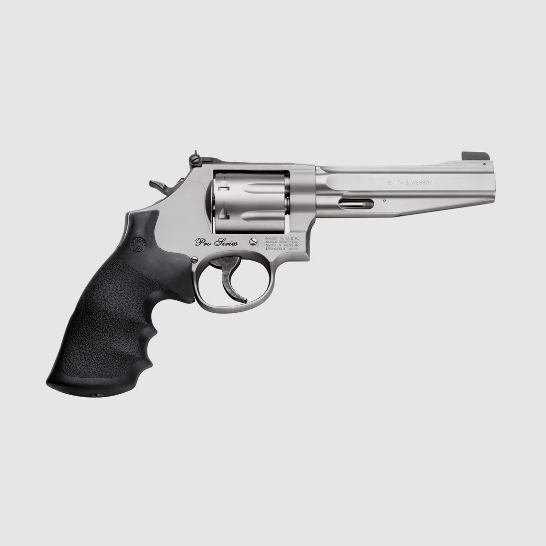 Revolver Smith & Wesson 'Pro Series' Mod. 686 con Full Moon Clips 5' .357Mg. Inox, immagine 1 di 2