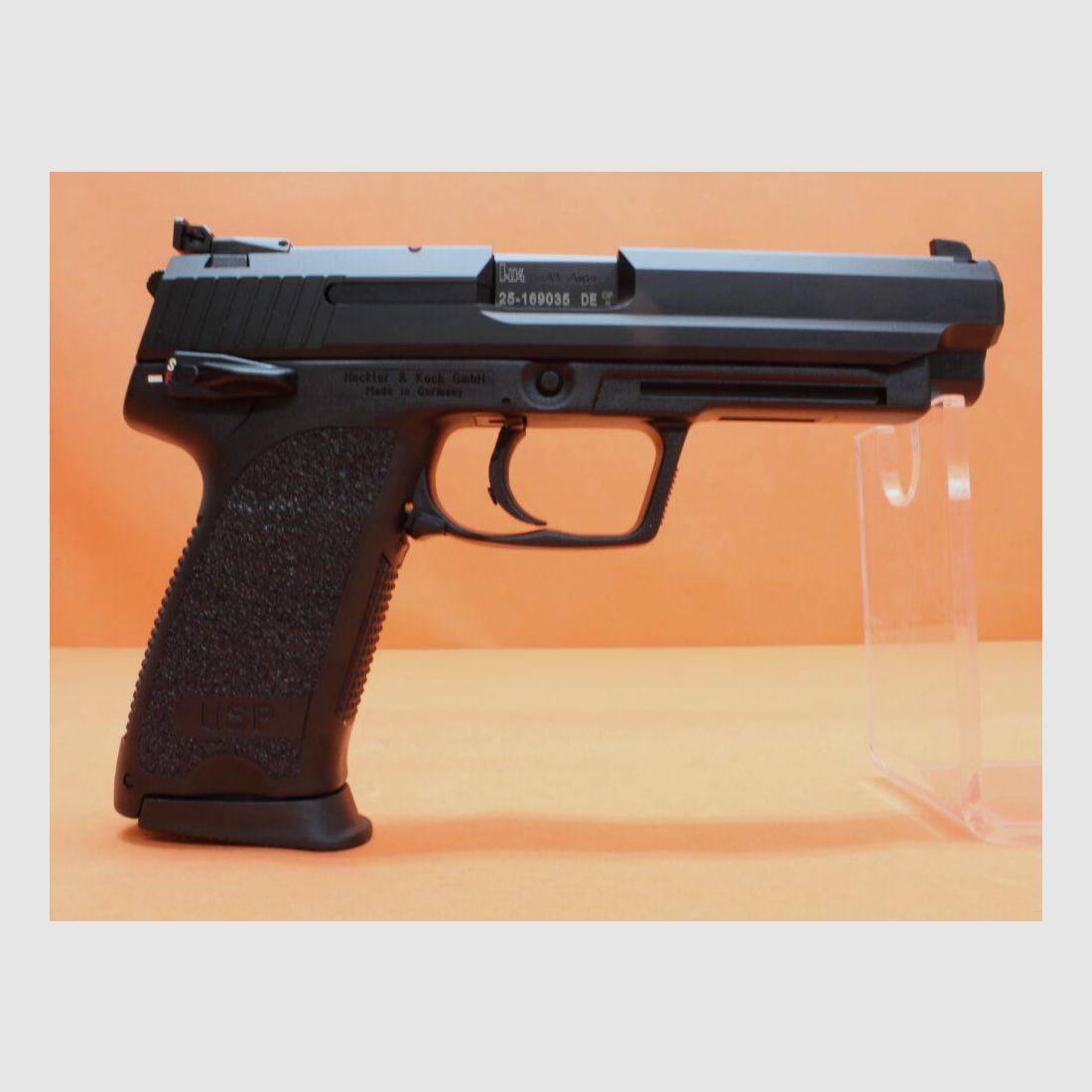 Heckler&Koch Ha.Pistole .45Auto Heckler&Koch/H&K HK USP EXPERT 132mm Lauf/ Mikrometervisier (.45ACP/.45A.C.P.)