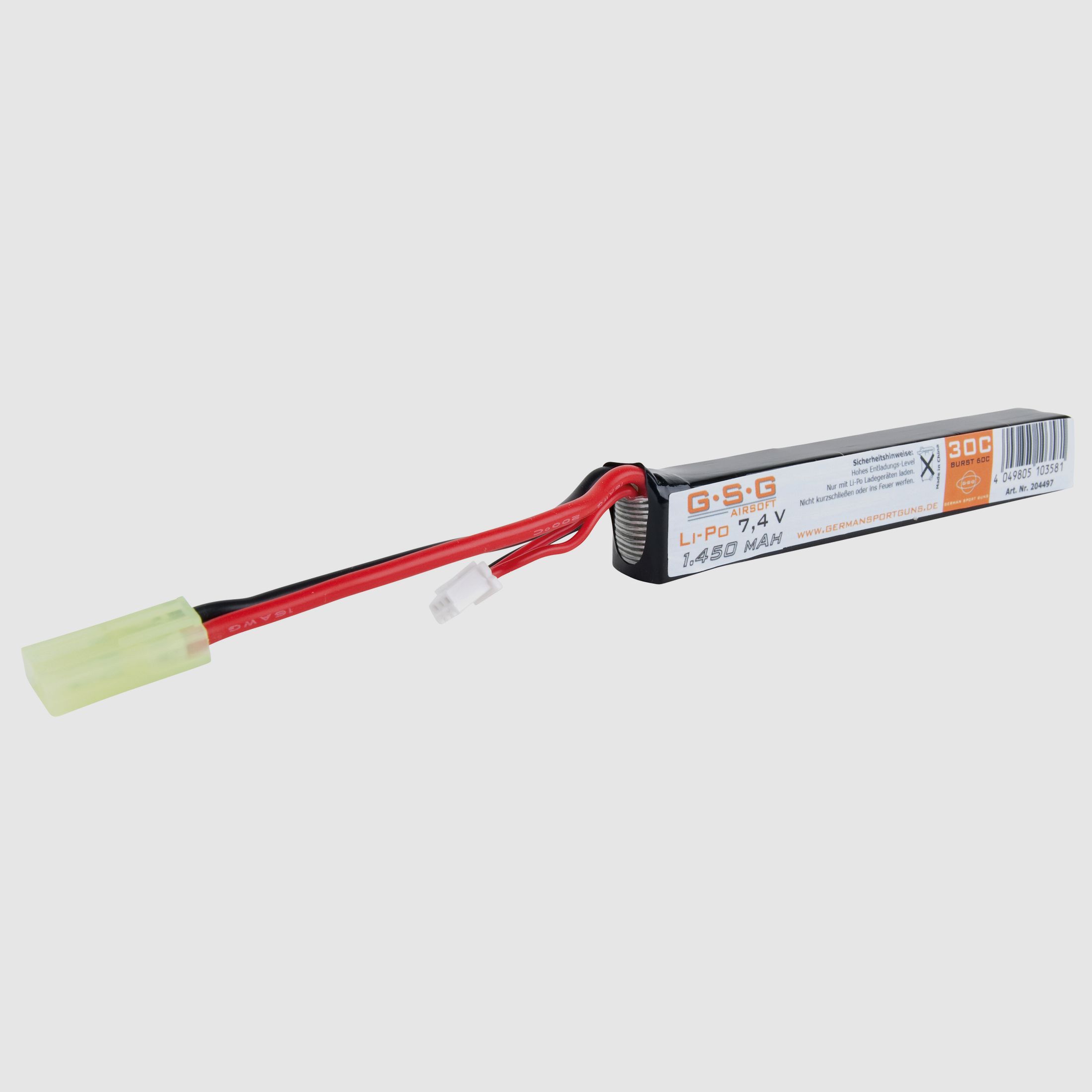 GSG Akku Li-Po 7,4V | 1.450 mAh - Airsoft