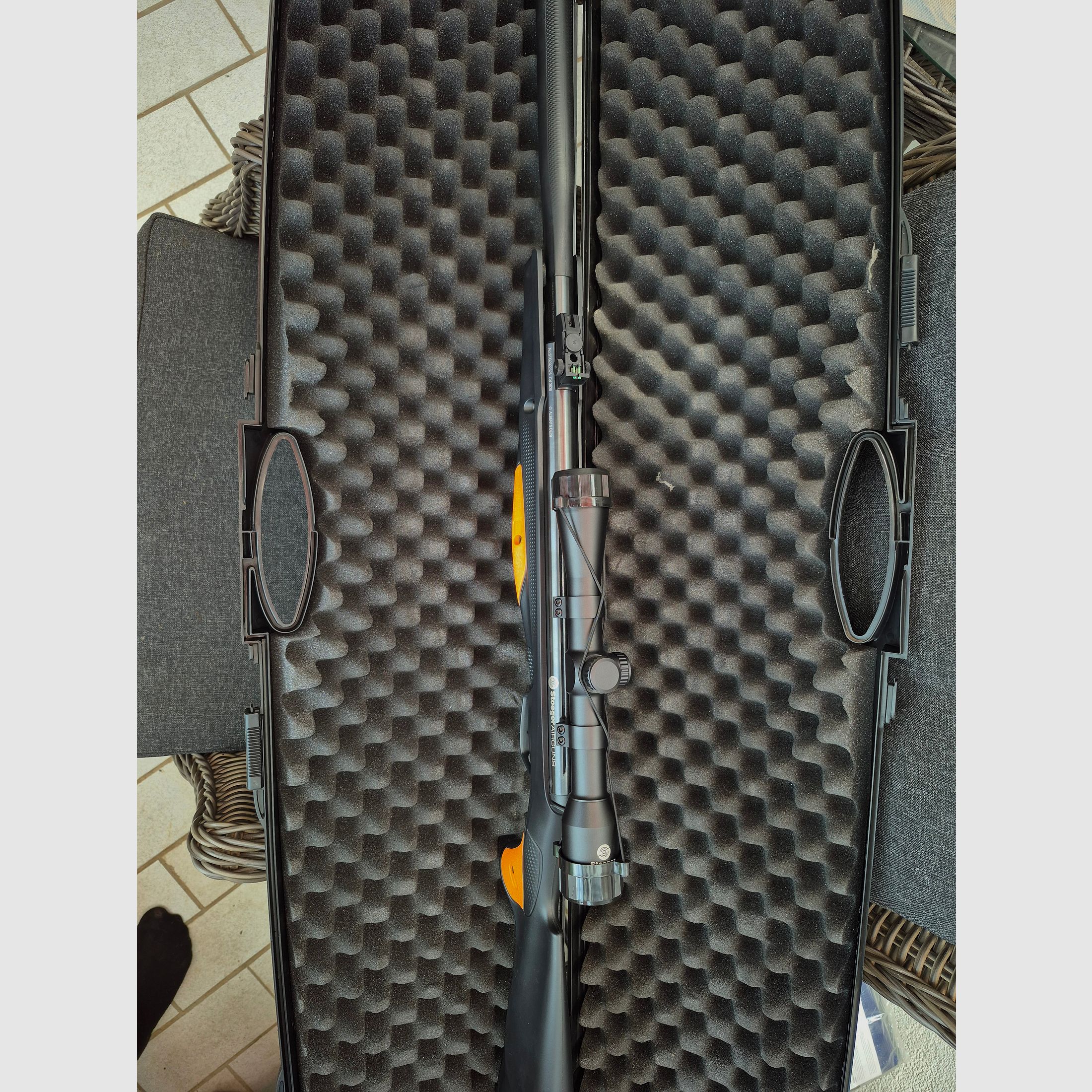 Stoeger Rx 20 53, Suppressor, Luftgewehr, mit Hartschalenkoffer, neu
