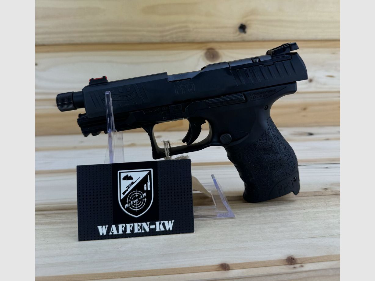 Vorführwaffe Carl Walther halblautem. Pistole PPQ M2 Q4 9x19 9mm Luger 15R/ 9mmLuger