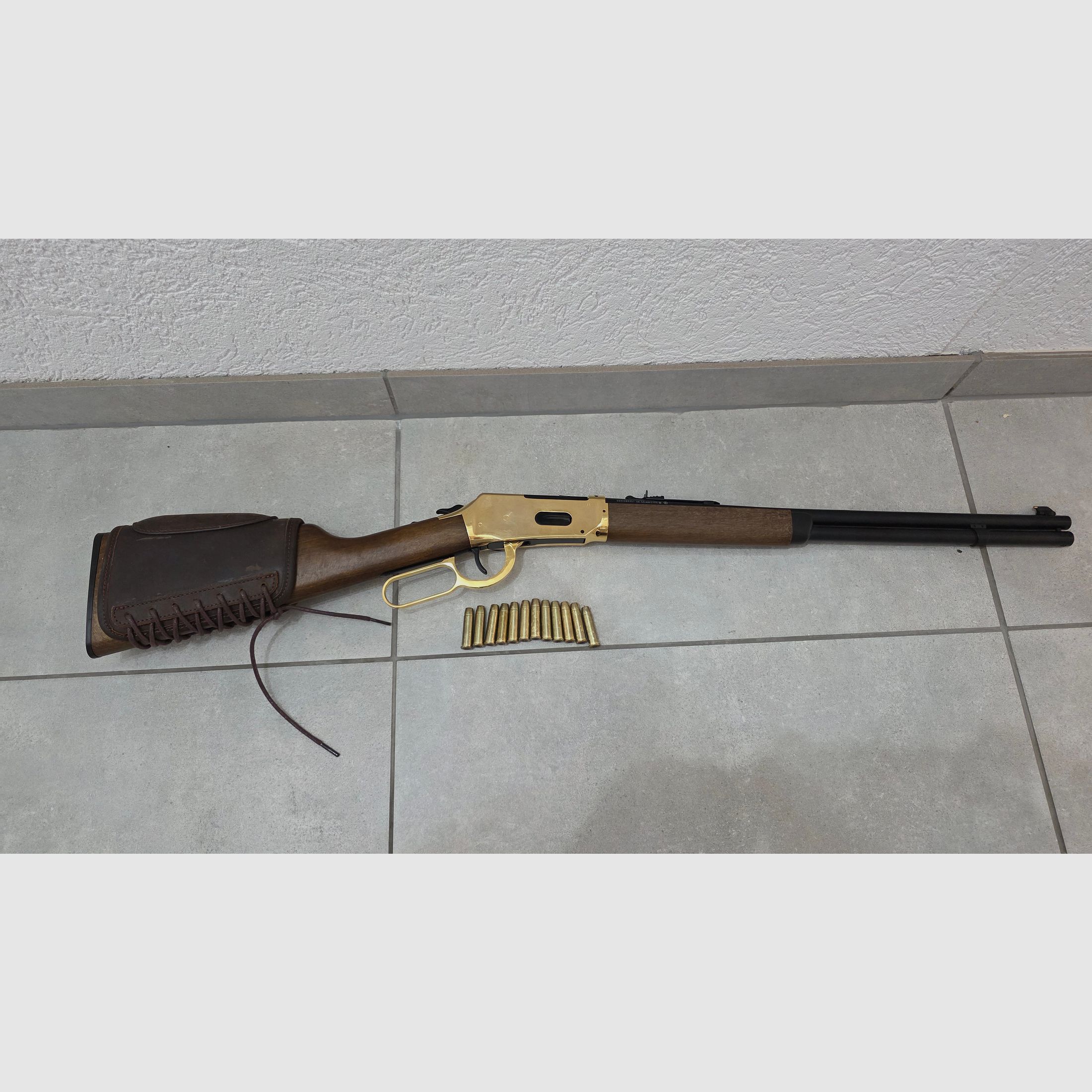 Legends Cowboy Rifle Gold-Finish 4,5 mm BB Co2-rifle