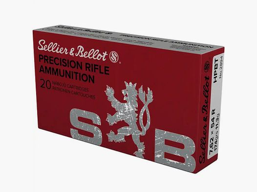 7.62x54R S&B HPBT 174gr VE20