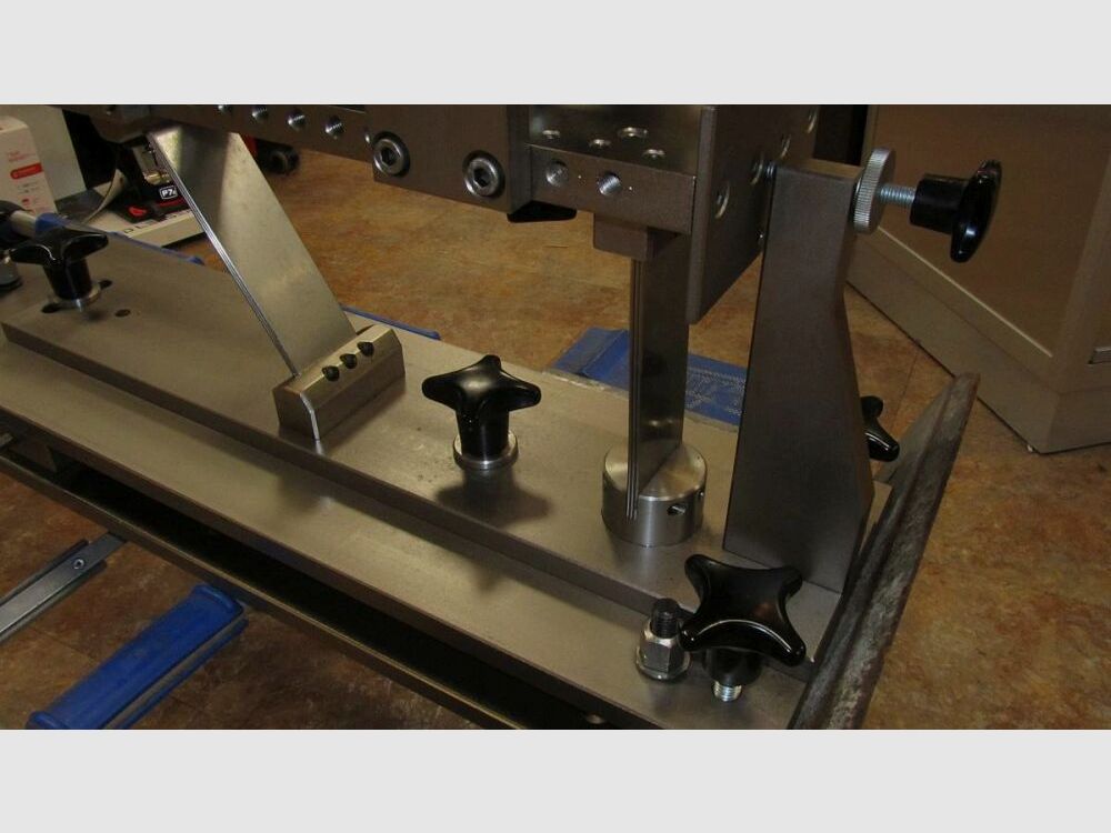 Briol soporte de tiro de acero inoxidable para pruebas de munición, determinación de agrupaciones, .22 LR