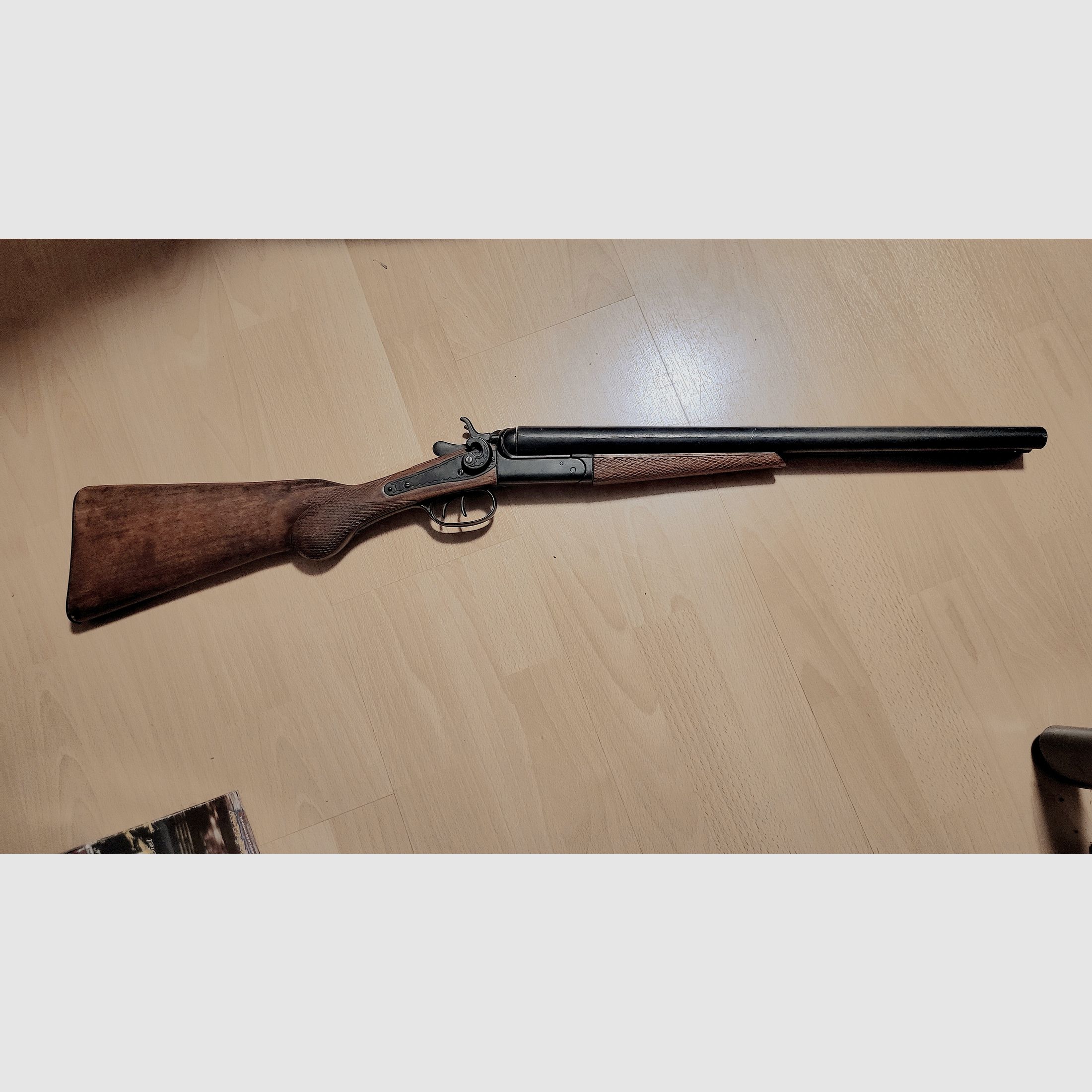 Schrotflinte Wyatt Earp USA 1881 - Deko Waffe mit Doppellauf / Querflinte